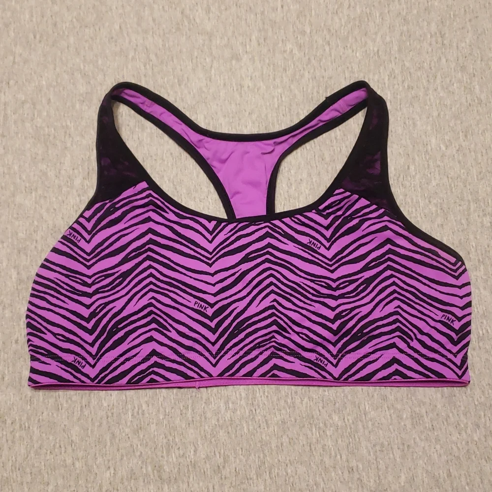Victoria's Secret Pink Yoga Sports Bra - Picture 1 of 5